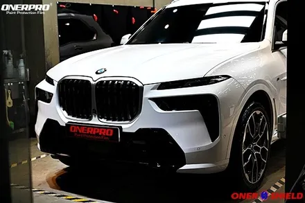 소사동PPF BMW 신형 X7 (G07) MSP 페이스리프트 파노라마 썬루프PPF 작업과 신차 세라믹코팅 시공 / 수원 팔달