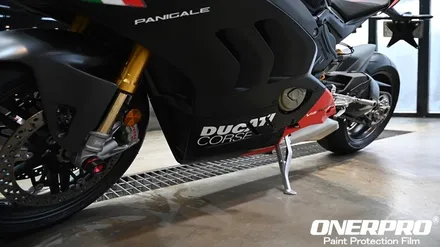 부천PPF, 두카티 파니갈레 V4 SP2 한정판 무광 전체PPF 작업 (Ducati Panigale V4 SP2) / 수원 팔달