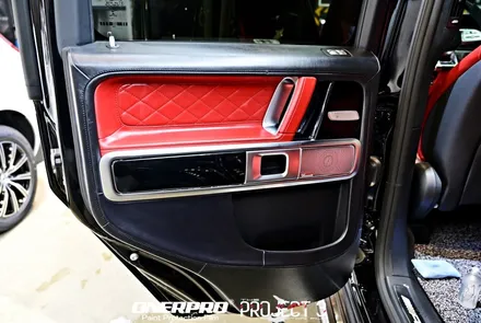 벤츠 G바겐 G63AMG 부천 실내PPF와 가죽코팅으로 인테리어 집중 보호 / 수원 팔달