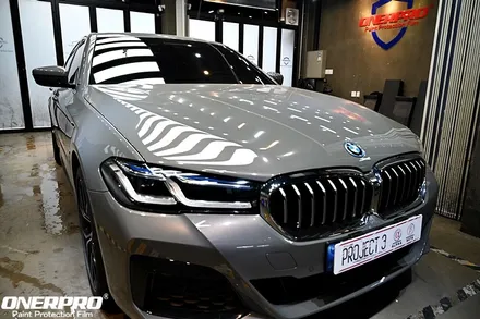 시흥PPF BMW 530e MSP 버니나그레이 풀체인지 전 돌빵보호는 ppf / 수원 팔달