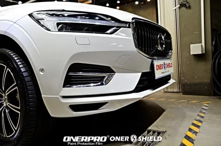 볼보 XC60 크리스탈화이트메탈릭 신차에 보호할수 있는 모든것 PPF, 세라믹코팅, 가죽코팅 / 수원 팔달