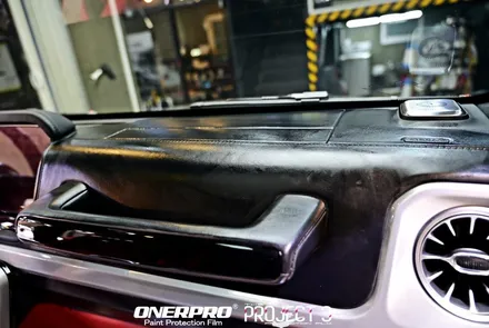 벤츠 G바겐 G63AMG 부천 실내PPF와 가죽코팅으로 인테리어 집중 보호 / 수원 팔달