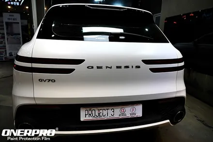 팔달구PPF 제네시스 GV70 무광  : 보험 사고 수리부터 완벽한 재시공까지 / 수원 팔달