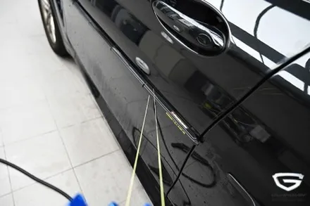 BMW X3 G01 블랙 차량 기존 가디언도어가드 GP-01제거 후 네오가드 재장착 / 수원 팔달