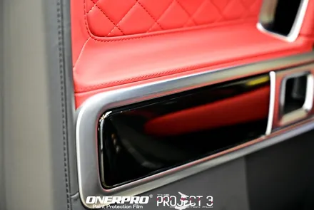 벤츠 G바겐 G63AMG 부천 실내PPF와 가죽코팅으로 인테리어 집중 보호 / 수원 팔달
