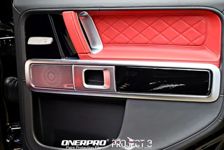 벤츠 G바겐 G63AMG 부천 실내PPF와 가죽코팅으로 인테리어 집중 보호 / 수원 팔달
