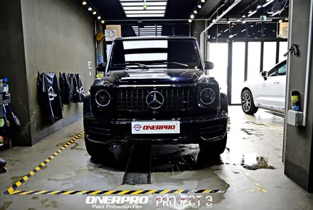 벤츠 G바겐 G63AMG 부천 실내PPF와 가죽코팅으로 인테리어 집중 보호 / 수원 팔달