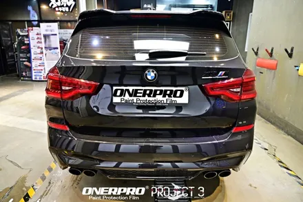 매번 주차시 걱정되신다면? BMW X3M 카본블랙 DOOR PPF 시공 / 수원 팔달