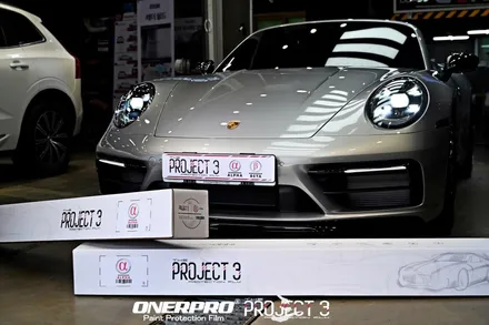 부천PPF 포르쉐 911(992) 카레라4 GTS GT실버 매력적인 실버를 살릴수 있는 전체PPF 시공 / 수원 팔달