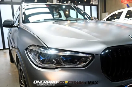 춘의동PPF BMW 코리아 온라인에디션 X5 G05 40d 드라이빗그레이 전체 무광PPF ,윈드쉴드 by    조선광택부천점 / 수원 팔달