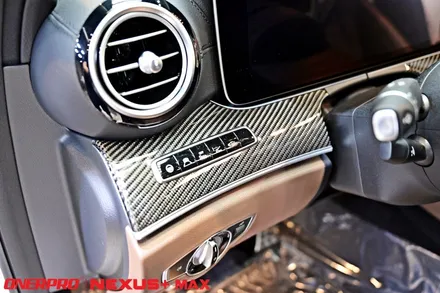 벤츠 E63 AMG 폴라화이트 2년 운행한 차량도 가능한 카본 인테리어 실내PPF / 수원 팔달
