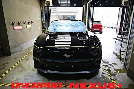 부천PPF 포드 머스탱 쉐도우 블랙 프리미엄 광택후 오너프로 NEXUS+MAX 프론트패키지PPF시공으로 중고차 살리기 / 수원 팔달