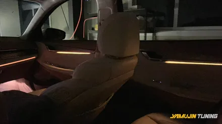 더뉴 그랜저 엠비언트,아쉬운 순정엠비언트 도어 확장시공으로 완벽한 실내공간 만들어보자 / 현대 / 더 뉴 그랜저 IG / 경기 광주 목동길