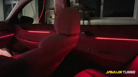 더뉴 그랜저 엠비언트,아쉬운 순정엠비언트 도어 확장시공으로 완벽한 실내공간 만들어보자 / 현대 / 더 뉴 그랜저 IG / 경기 광주 목동길