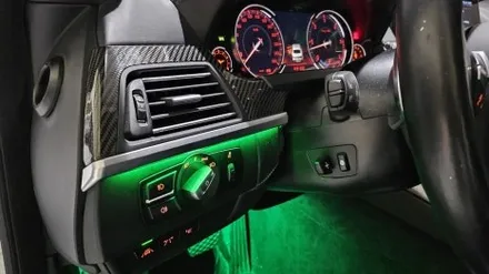 BMW 640d 실내변화를 원한다면 엠비언트 만한게 없습니다. / 경기 광주,용인,하남