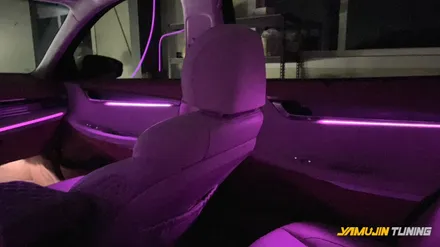 더뉴 그랜저 엠비언트,아쉬운 순정엠비언트 도어 확장시공으로 완벽한 실내공간 만들어보자 / 현대 / 더 뉴 그랜저 IG / 경기 광주 목동길