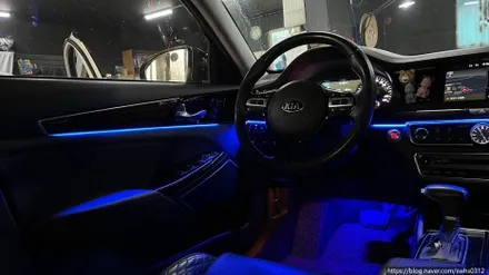 RGB 엠비언트 / 기아 / 올 뉴 K7 / 경기 광주 목동길