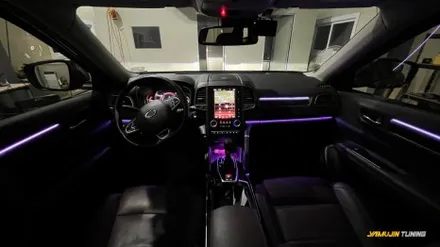 QM6 엠비언트,실내분위기 끝판왕 실내무드등 안하면 후회합니다. / 르노 / QM6 / 경기 광주 목동길