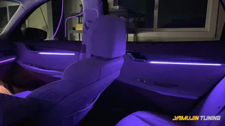 더뉴 그랜저 엠비언트,아쉬운 순정엠비언트 도어 확장시공으로 완벽한 실내공간 만들어보자 / 현대 / 더 뉴 그랜저 IG / 경기 광주 목동길