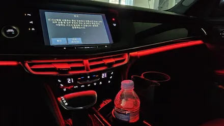 캐딜락 ct6 엠비언트, 아쉬운 순정엠비언트 광량업 및 확장시공으로 확실한 변화를 줘보자 / 경기 광주,용인,하남