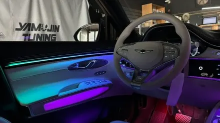 GV70 밋밋한 실내X 글로우모션 엠비언트로 색다른 실내를 만들어보자! / 경기 광주,용인,하남