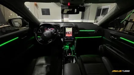 QM6 엠비언트,실내분위기 끝판왕 실내무드등 안하면 후회합니다. / 르노 / QM6 / 경기 광주 목동길