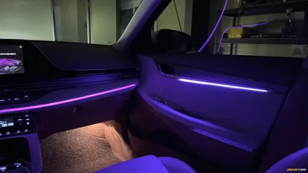 더뉴 그랜저 엠비언트,아쉬운 순정엠비언트 도어 확장시공으로 완벽한 실내공간 만들어보자 / 현대 / 더 뉴 그랜저 IG / 경기 광주 목동길