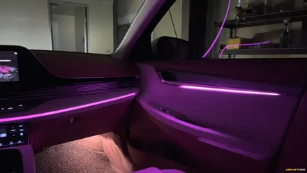 더뉴 그랜저 엠비언트,아쉬운 순정엠비언트 도어 확장시공으로 완벽한 실내공간 만들어보자 / 현대 / 더 뉴 그랜저 IG / 경기 광주 목동길