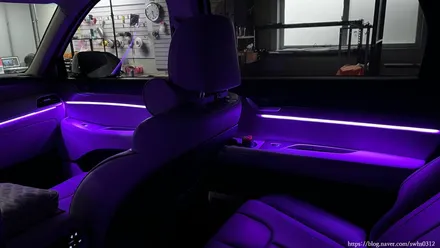 RGB 엠비언트 / 현대 / 팰리세이드 / 경기 광주 목동길