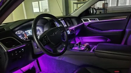 제네시스 DH 엠비언트, 고급진실내에 알맞게 엠비언트 시공을해봅시다. / 경기 광주,용인,하남