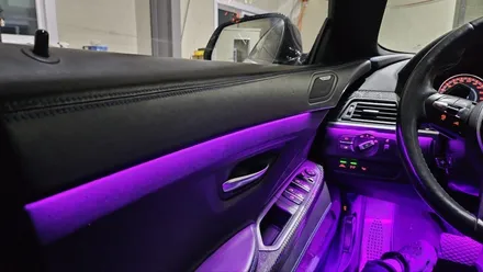 BMW 640d 실내변화를 원한다면 엠비언트 만한게 없습니다. / 경기 광주,용인,하남