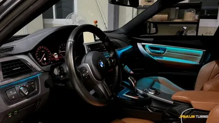 BMW 3시리즈 330i 엠비언트, 신형 부럽지않은 실내분위기 만들어보자. / BMW / 3시리즈 / 경기 광주 목동길