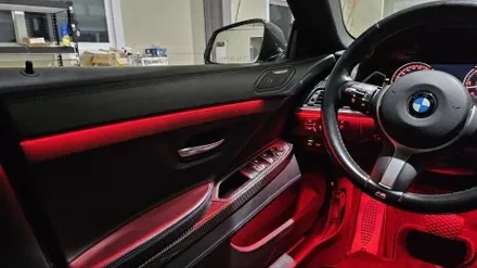 BMW 640d 실내변화를 원한다면 엠비언트 만한게 없습니다. / 경기 광주,용인,하남