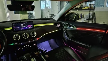 스팅어 마이스터 엠비언트, 엠비언트 기술력이 이정도입니다. 신제품 글로우 RGB  에어 / 경기 광주,용인,하남