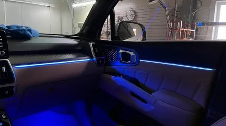 쏘렌토 MQ4 순정엠비언트가 있는데 왜케 허전하지?? 야무진튜닝에서 엠비언트 시공 받고 갬성있게 주행해보자!! / 경기 광주,용인,하남