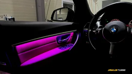 BMW 3시리즈 330i 엠비언트, 신형 부럽지않은 실내분위기 만들어보자. / BMW / 3시리즈 / 경기 광주 목동길