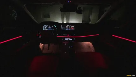 더뉴 그랜저 엠비언트,아쉬운 순정엠비언트 도어 확장시공으로 완벽한 실내공간 만들어보자 / 현대 / 더 뉴 그랜저 IG / 경기 광주 목동길