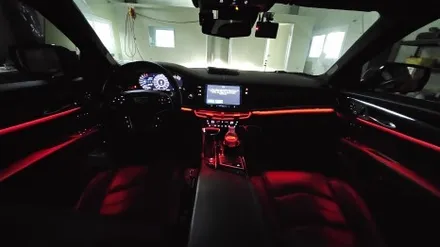 캐딜락 ct6 엠비언트, 아쉬운 순정엠비언트 광량업 및 확장시공으로 확실한 변화를 줘보자 / 경기 광주,용인,하남