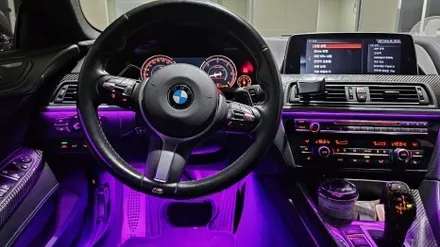 BMW 640d 실내변화를 원한다면 엠비언트 만한게 없습니다. / 경기 광주,용인,하남
