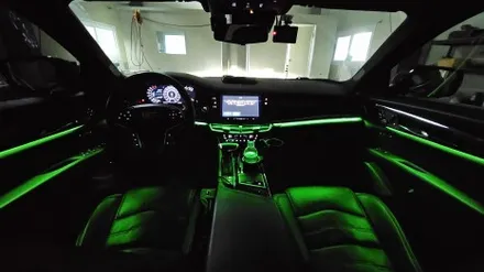 캐딜락 ct6 엠비언트, 아쉬운 순정엠비언트 광량업 및 확장시공으로 확실한 변화를 줘보자 / 경기 광주,용인,하남