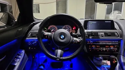 BMW 640d 실내변화를 원한다면 엠비언트 만한게 없습니다. / 경기 광주,용인,하남