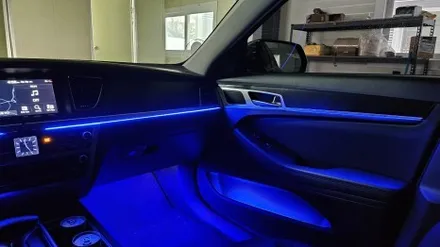 제네시스 DH 엠비언트, 고급진실내에 알맞게 엠비언트 시공을해봅시다. / 경기 광주,용인,하남