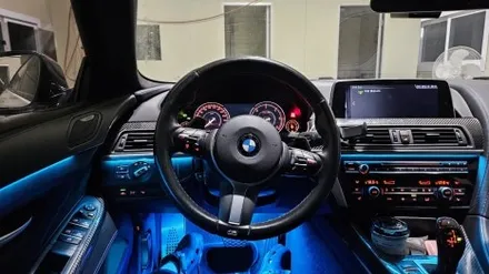 BMW 640d 실내변화를 원한다면 엠비언트 만한게 없습니다. / 경기 광주,용인,하남