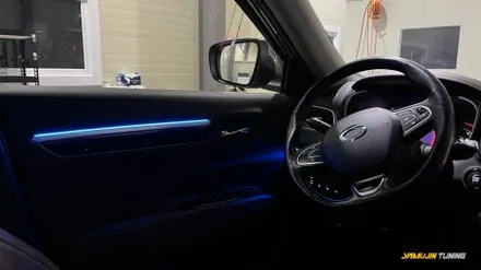 QM6 엠비언트,실내분위기 끝판왕 실내무드등 안하면 후회합니다. / 르노 / QM6 / 경기 광주 목동길