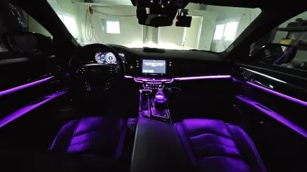 캐딜락 ct6 엠비언트, 아쉬운 순정엠비언트 광량업 및 확장시공으로 확실한 변화를 줘보자 / 경기 광주,용인,하남