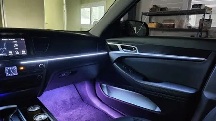 제네시스 DH 엠비언트, 고급진실내에 알맞게 엠비언트 시공을해봅시다. / 경기 광주,용인,하남