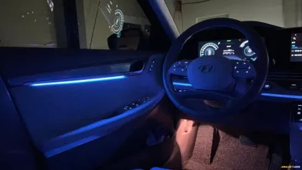 더뉴 그랜저 엠비언트,아쉬운 순정엠비언트 도어 확장시공으로 완벽한 실내공간 만들어보자 / 현대 / 더 뉴 그랜저 IG / 경기 광주 목동길