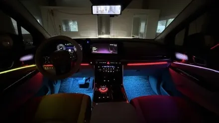 카니발 KA4 엠비언트 무배선에 개별제어가 가능한 RGB 에어 / 경기 광주,용인,하남