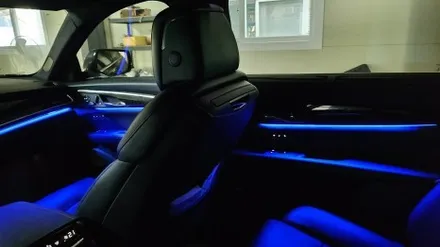 캐딜락 ct6 엠비언트, 아쉬운 순정엠비언트 광량업 및 확장시공으로 확실한 변화를 줘보자 / 경기 광주,용인,하남