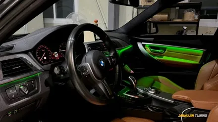 BMW 3시리즈 330i 엠비언트, 신형 부럽지않은 실내분위기 만들어보자. / BMW / 3시리즈 / 경기 광주 목동길